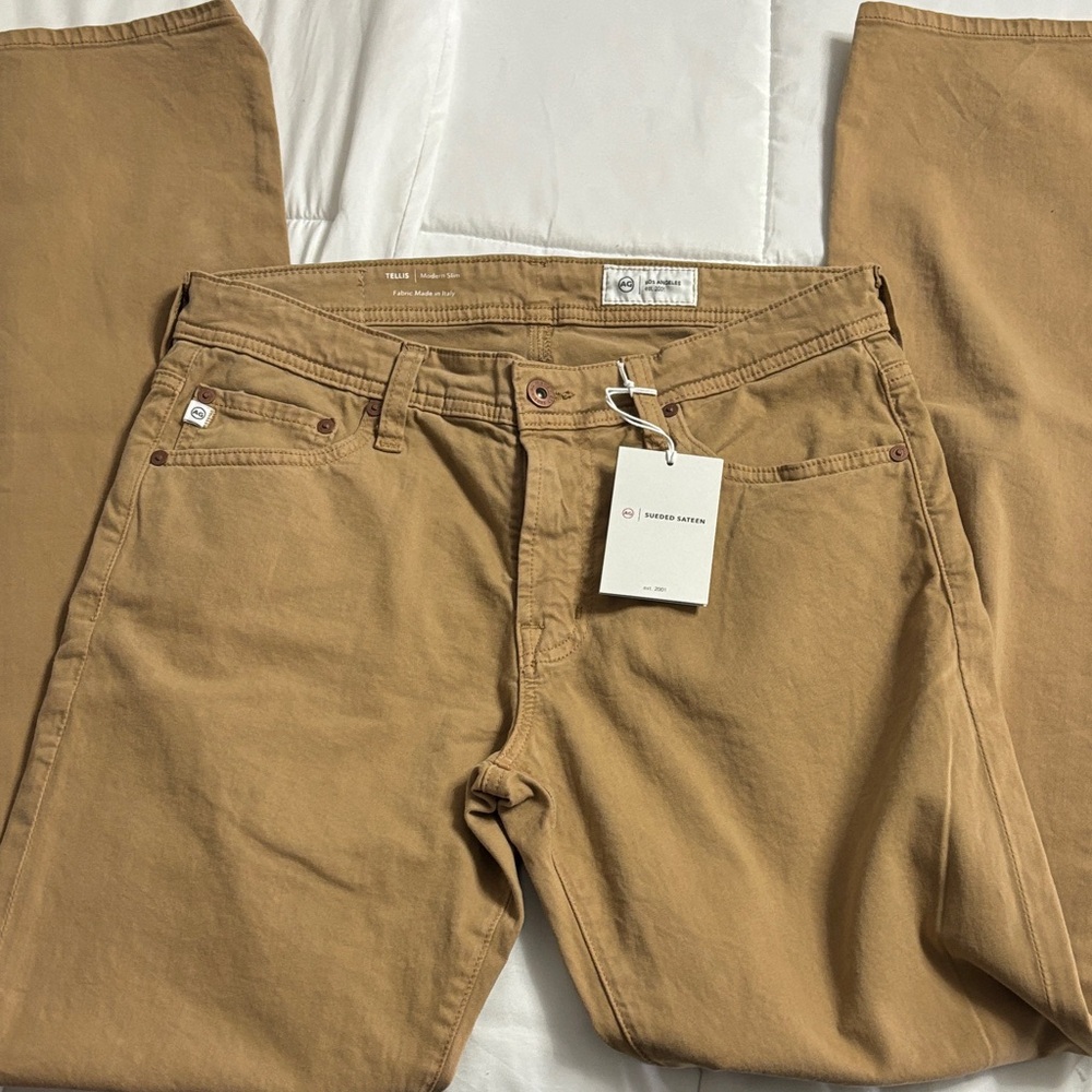 Men's Tan Jeans